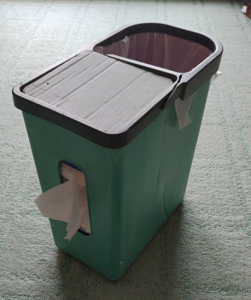 圧縮ゴミ箱を自作 かさばるを解決するお手軽diy工作 材料費無料